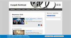 Desktop Screenshot of kertmozi.hu